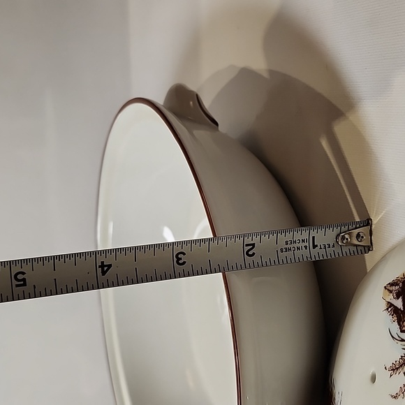 Vintage Royal worcester old English game 1978s Casserole dish with lid - Picture 4 of 7